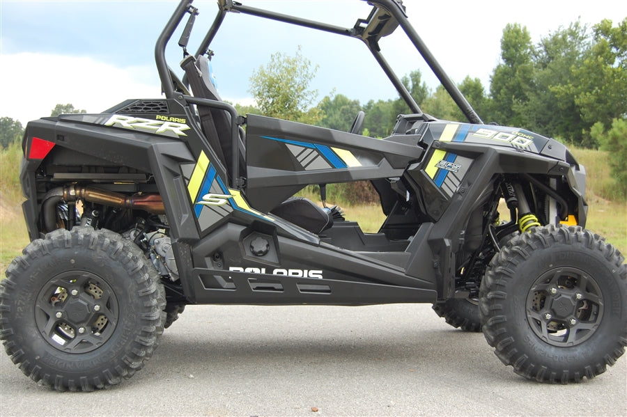 Trail Armor Polaris RZR S 900/S 1000 Full Skid Plates w/ Nerfs Slider or Trimmed