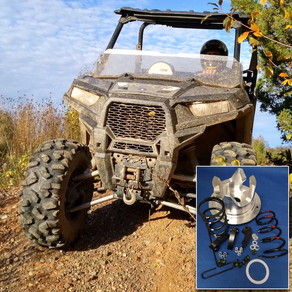 Dalton Industries '16-'23 Polaris RZR 900/Trail 2-Seat 28"+ Tires Clutch Kit
