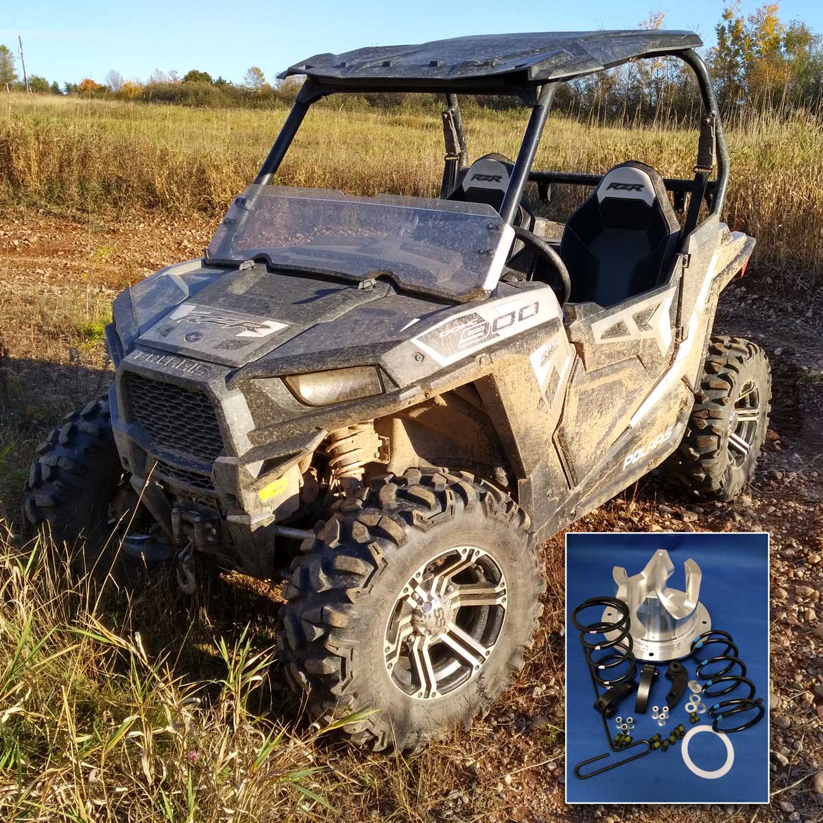 Dalton Industries '16-'23 Polaris RZR 900 Trail Adjustable clutch kit - 26"-27" Tires 2 Seat Version