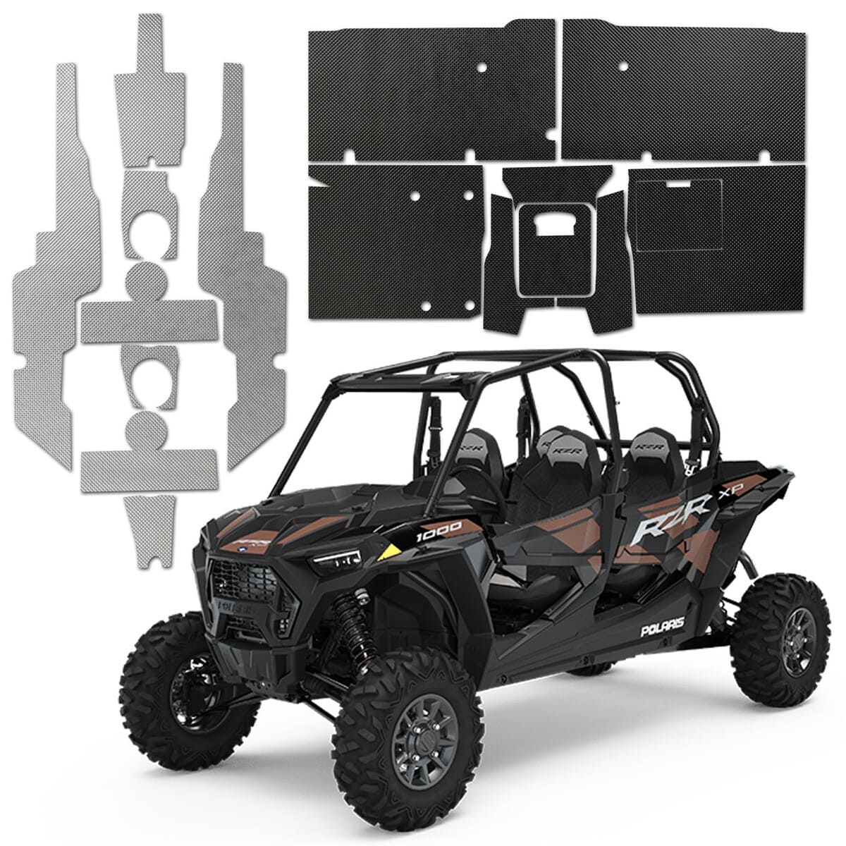 DEI '14-'23 Polaris RZR XP 4 1000/Turbo/Turbo S Complete Heat Control Kit