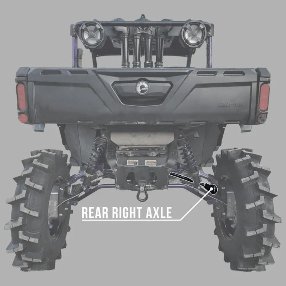 Demon Powersports '10-'14 Polaris Ranger 400 Demon Heavy Duty Axle