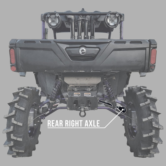 Demon Powersports '13 Can-Am Defender Max HD10 Rugged Performance Axle