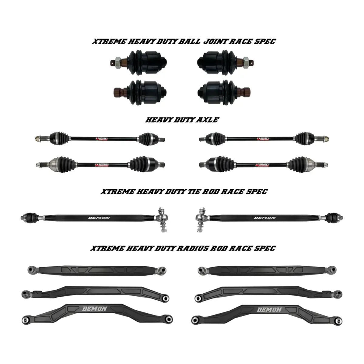 Demon Powersports '17-'24 Can-Am Maverick X3 64" Level 1 Smart Lock Race Kit