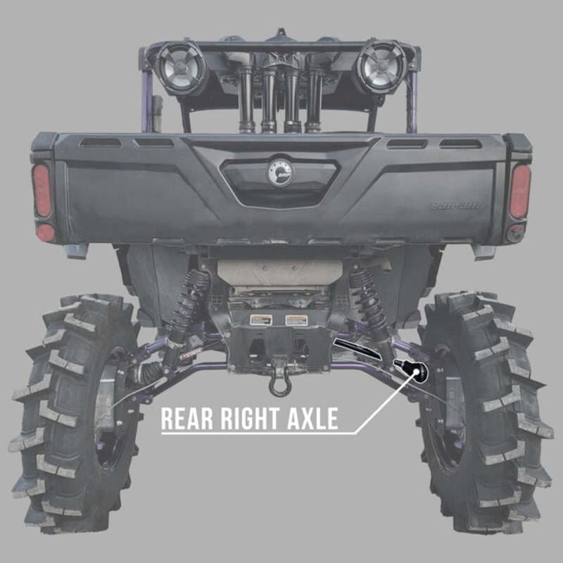 Demon Powersports Polaris Ranger 700 Demon Heavy Duty Axle