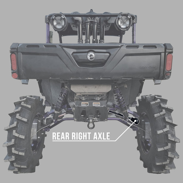 Demon Powersports Polaris RZR 200 Demon Heavy Duty Axle