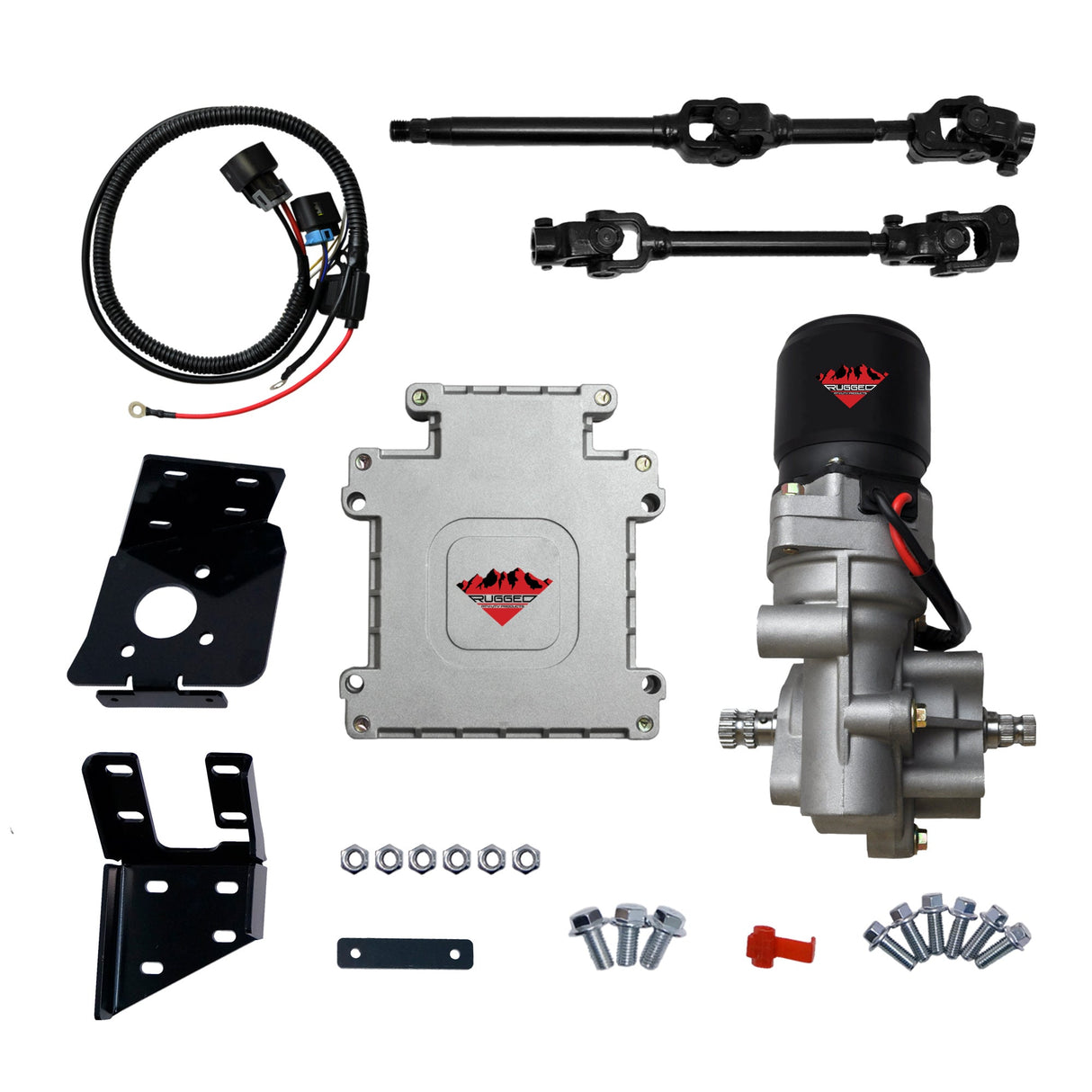 Demon Powersports Polaris RZR Turbo Rugged Electric Power Front Steering Kit