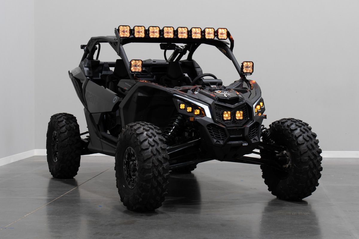 Diode Dynamics '17-'25 Can-Am Maverick X3 SS5 Roof Cross Link Lightbar Kit