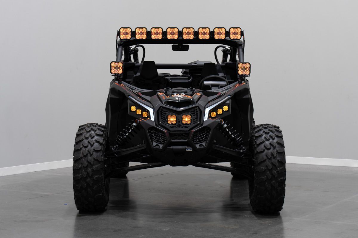 Diode Dynamics '17-'25 Can-Am Maverick X3 SS5 Roof Cross Link Lightbar Kit
