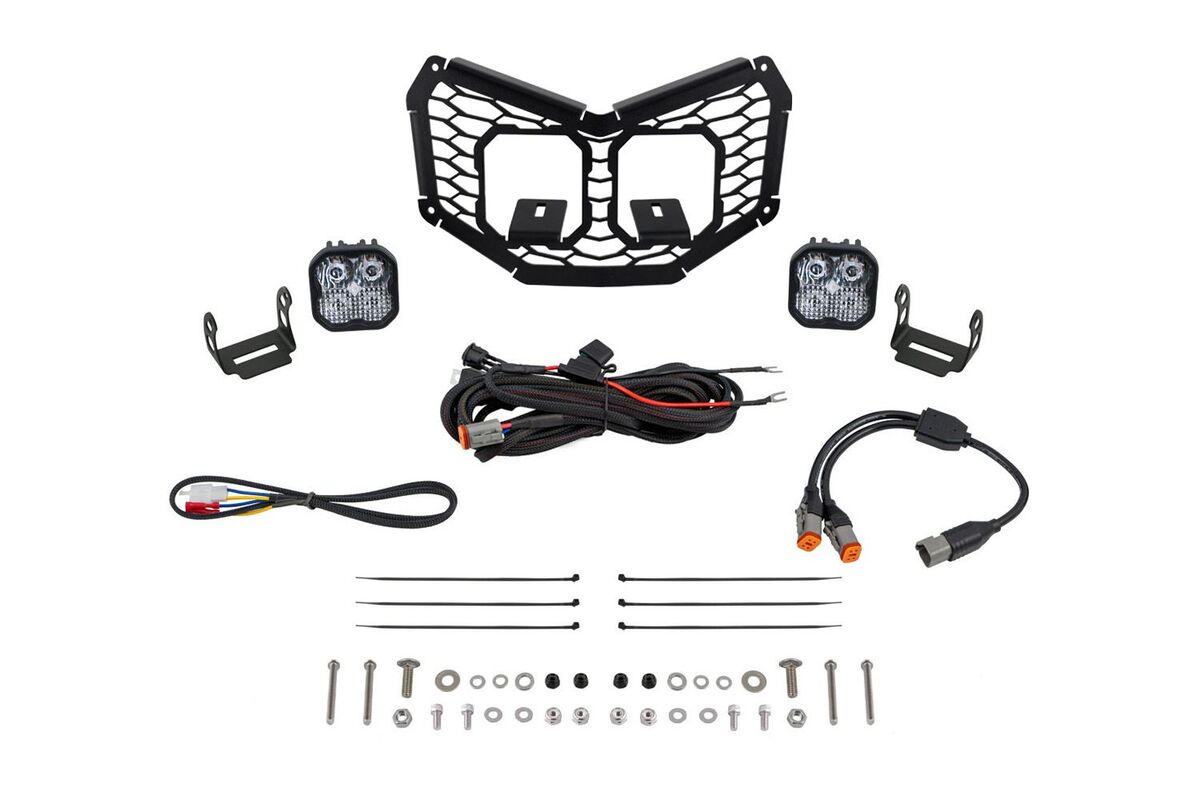 Diode Dynamics '17-'25 Can-Am Maverick X3 Stage Series LED Grille Kit