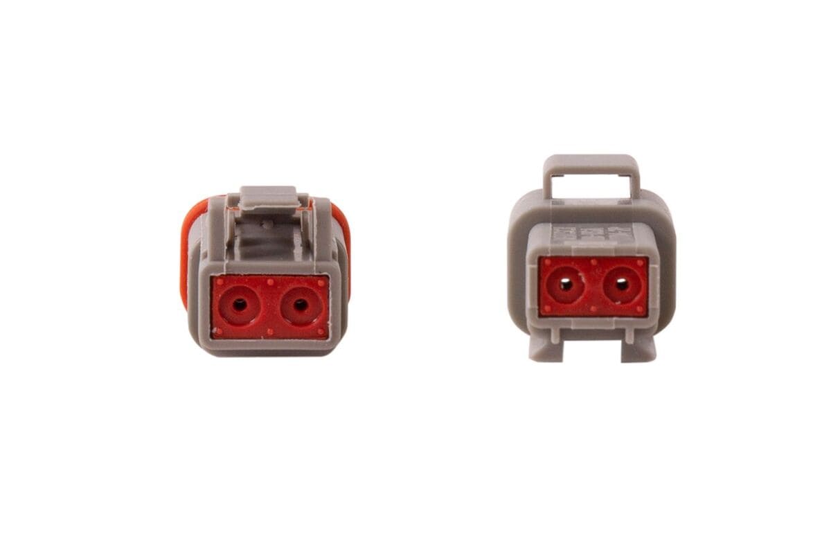 Diode Dynamics 2-Pin Deutsch Connector Kit - 16-22 Gauge