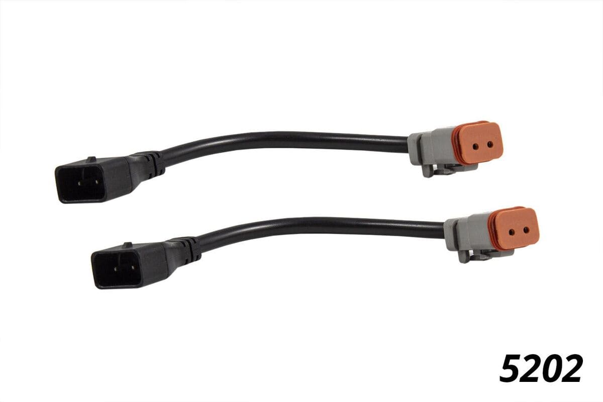 Diode Dynamics Deutsch DT 2-Pin Adapter Wires - Pair