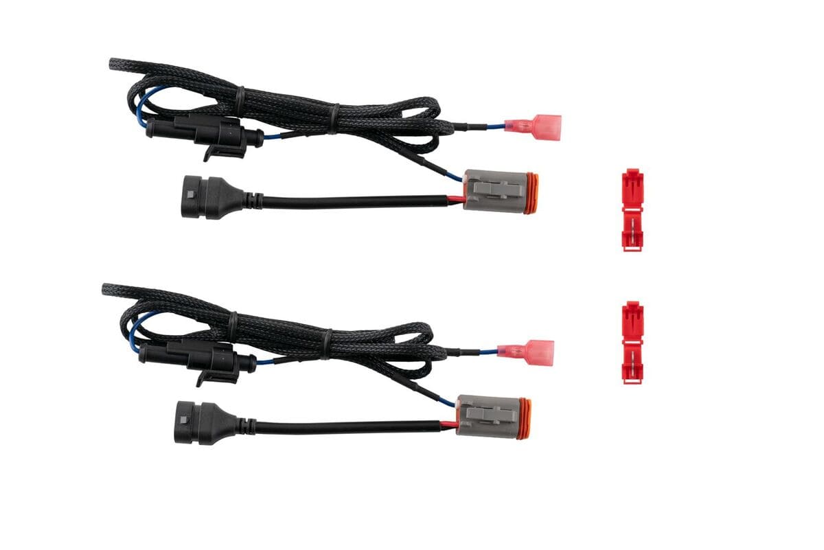Diode Dynamics Deutsch DT Adapter Wires With Backlight Tap - Pair