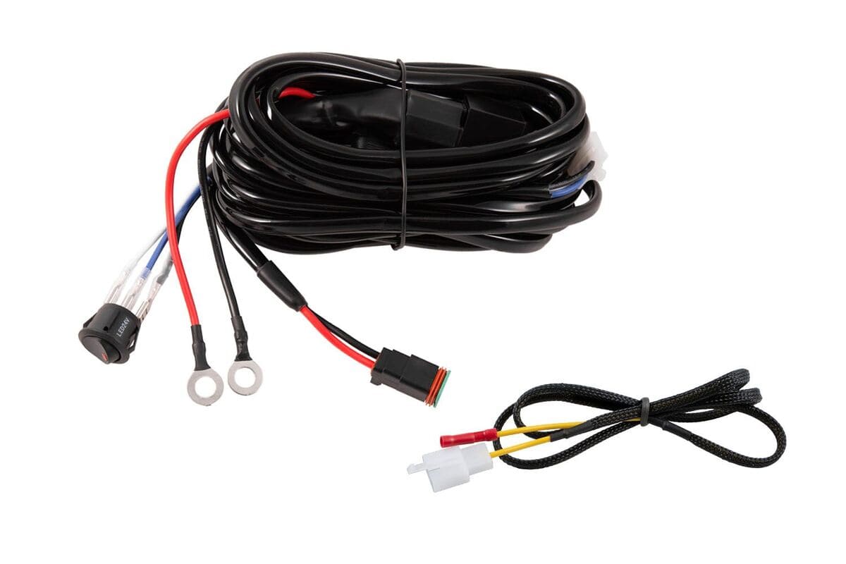Diode Dynamics Heavy Duty 2-Pin Single Output Off-Road Harness Wiring