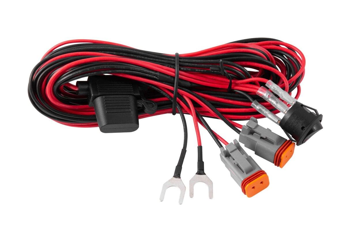 Diode Dynamics Light Duty 2-Pin Dual Output Off-Road Harness Wiring