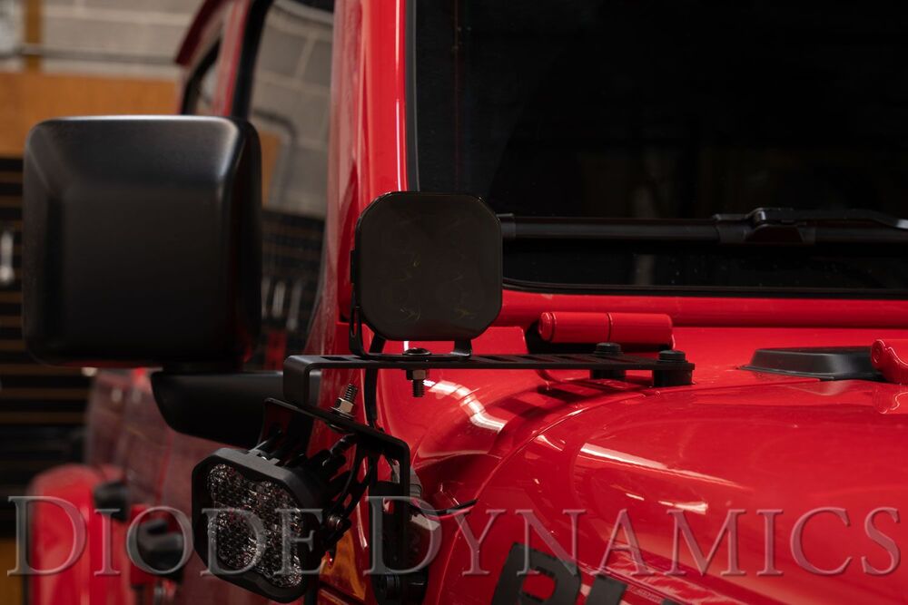 Diode Dynamics SS3 LED Pod Cover, Smoked - One