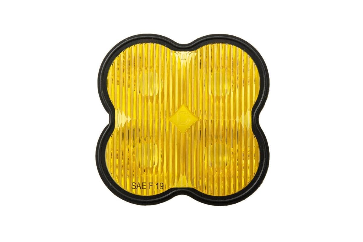 Diode Dynamics SS3 Pods Yellow Lens - Single