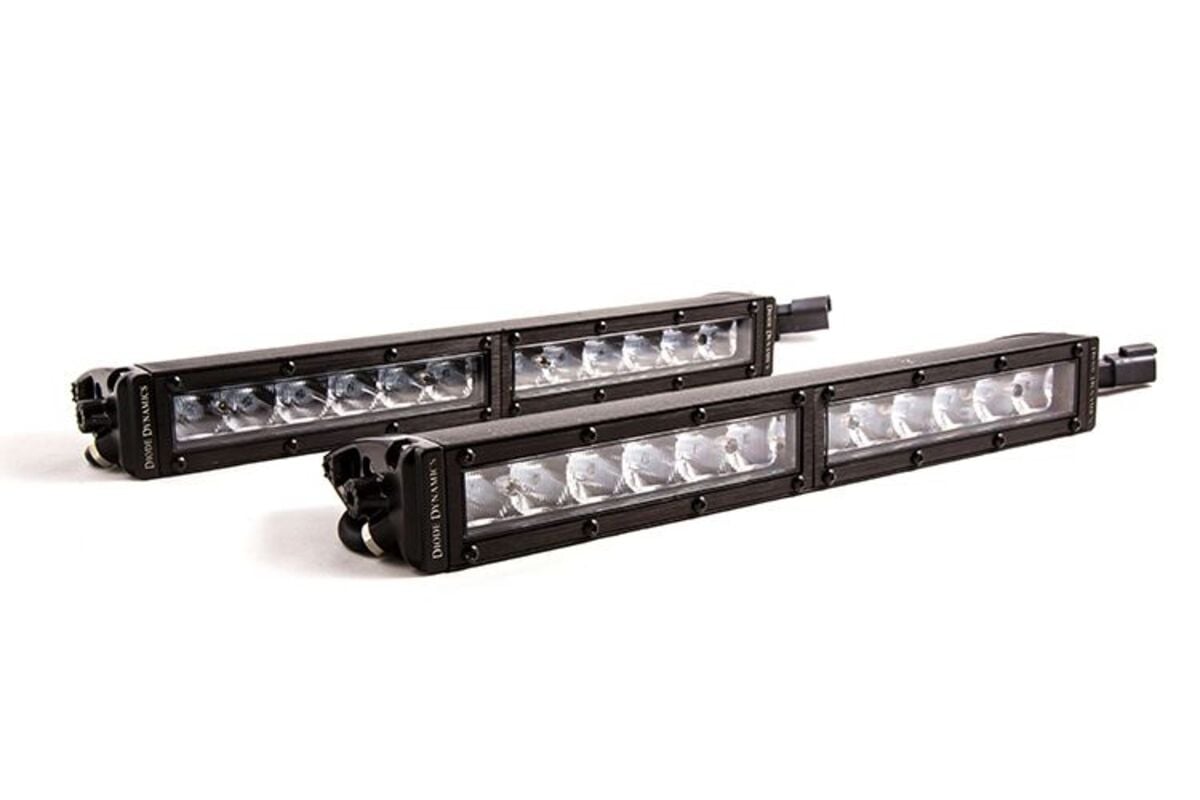 Diode Dynamics Stage Series 12” SAE/Dot White Light Bar - Pair