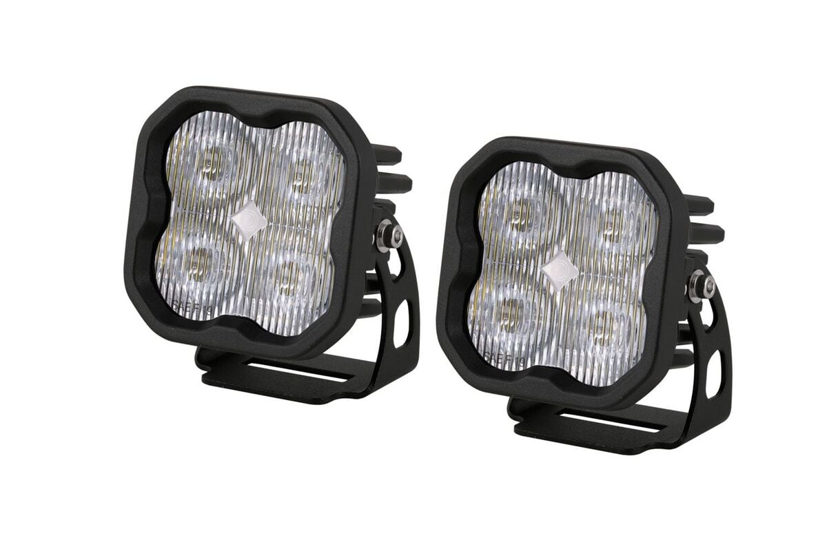 Diode Dynamics Stage Series 3” SAE/DOT White Sport LED Pod - Pair