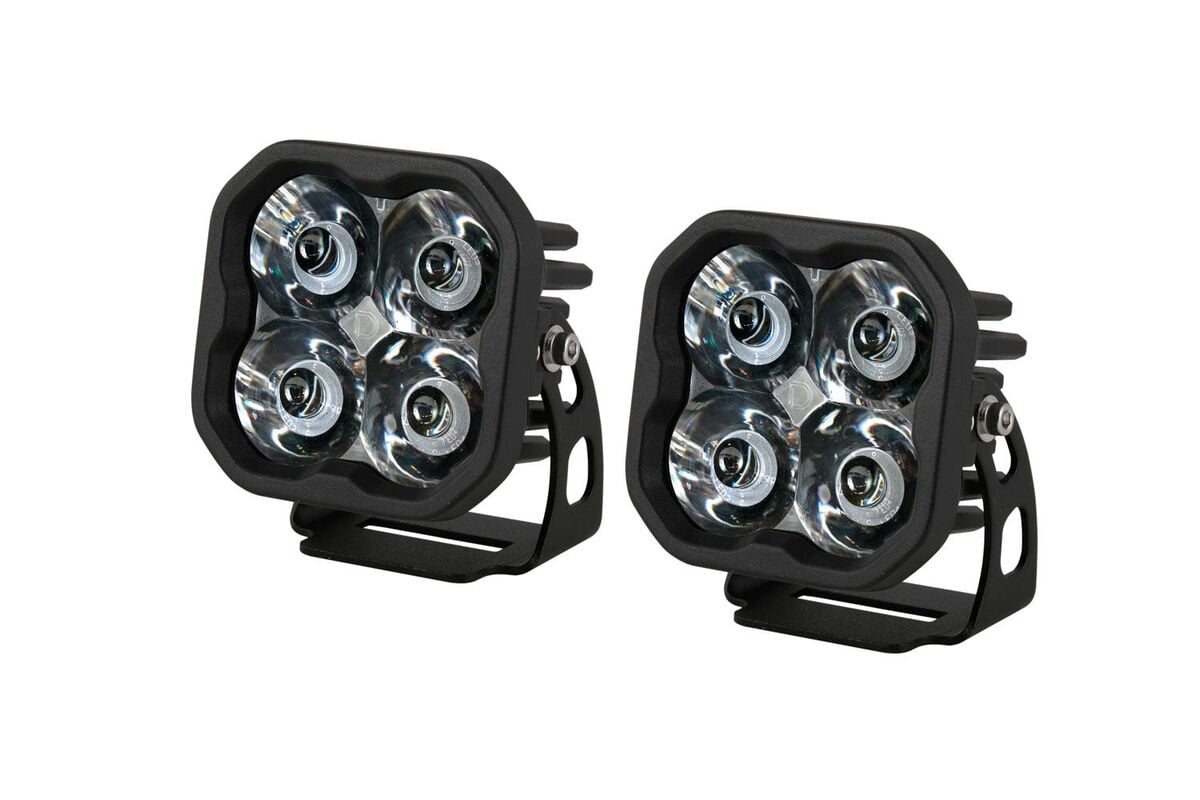 Diode Dynamics Stage Series 3” SAE/DOT White Sport LED Pod - Pair
