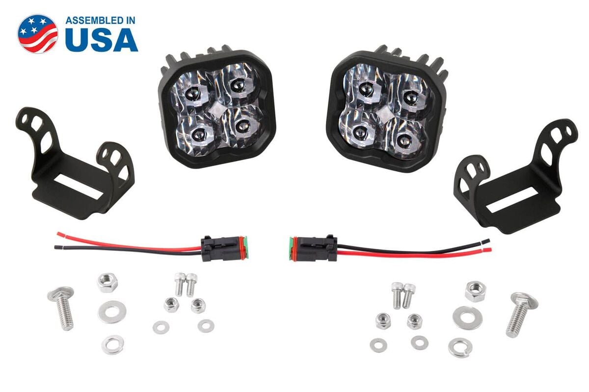 Diode Dynamics Stage Series 3” SAE White Max LED Pod - Pair