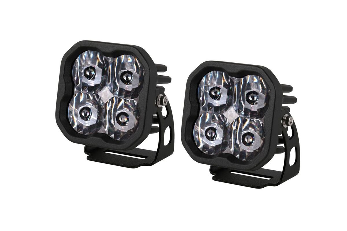 Diode Dynamics Stage Series 3” SAE White Max LED Pod - Pair