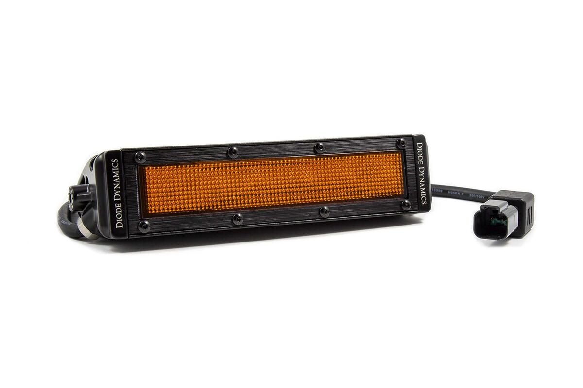 Diode Dynamics Stage Series 6” SAE Amber Light Bar - Single