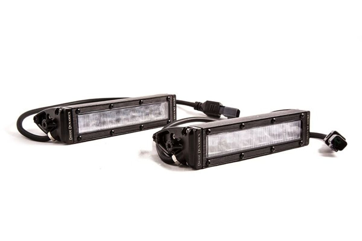 Diode Dynamics Stage Series 6” SAE/Dot White Light Bar - Pair
