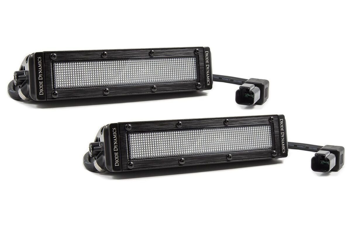 Diode Dynamics Stage Series 6” SAE/Dot White Light Bar - Pair