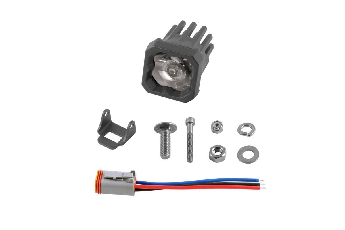 Diode Dynamics Stage Series C1 White Pro Standard LED Pod - One