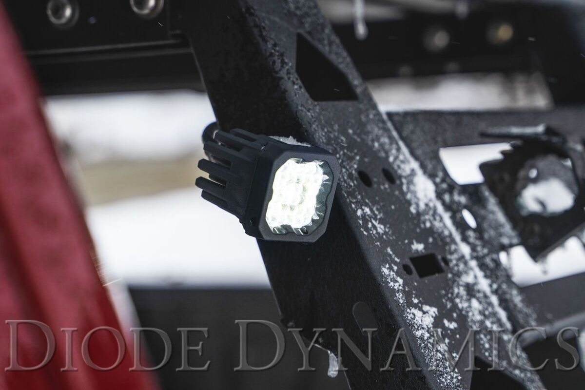 Diode Dynamics Stage Series C1 White Pro Standard LED Pod - Pair