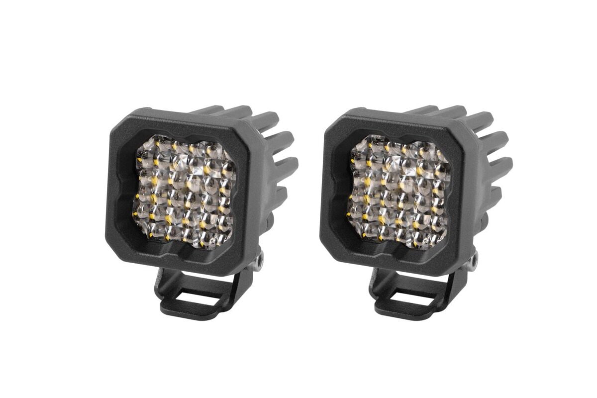 Diode Dynamics Stage Series C1 White Sport Standard LED Pod - Pair