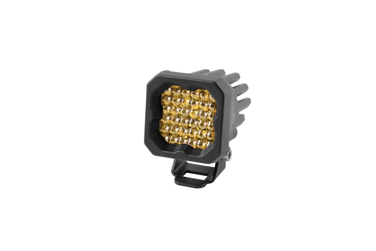 Diode Dynamics Stage Series C1 Yellow Pro Standard LED Pod - Single