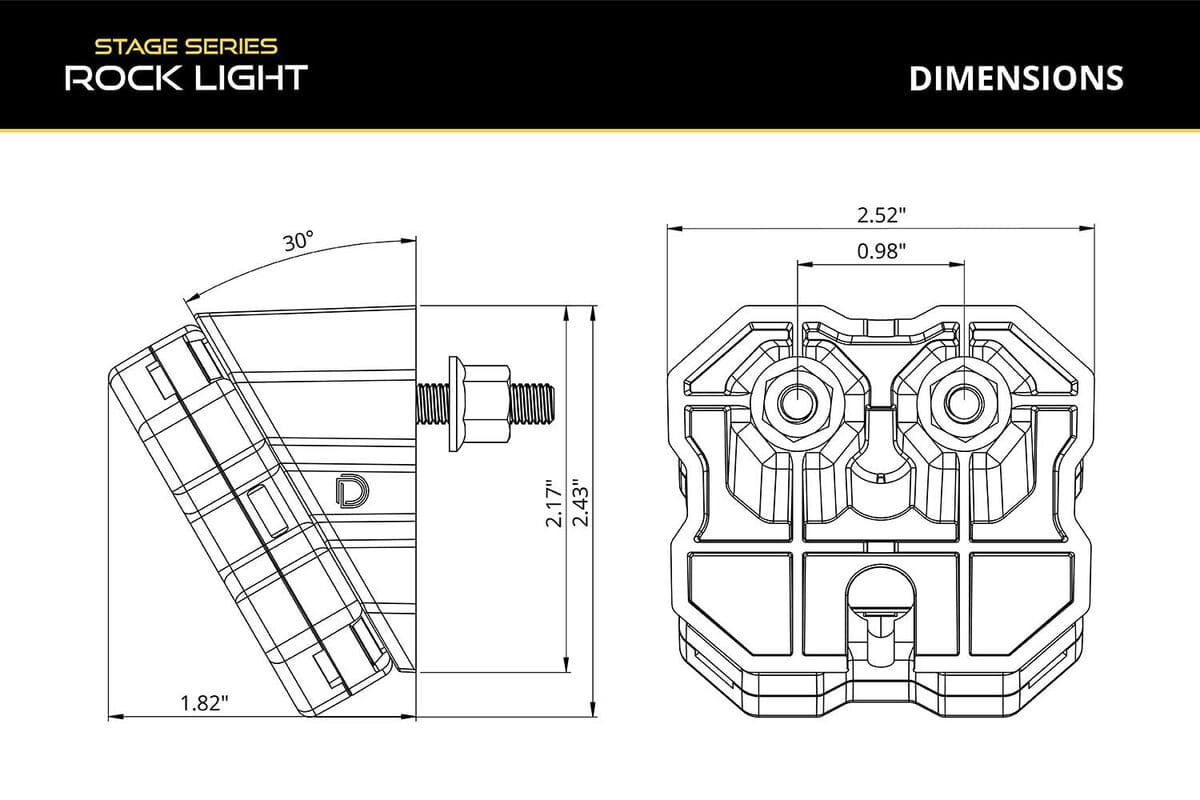 Diode Dynamics Stage Series LED Scene Light Kit