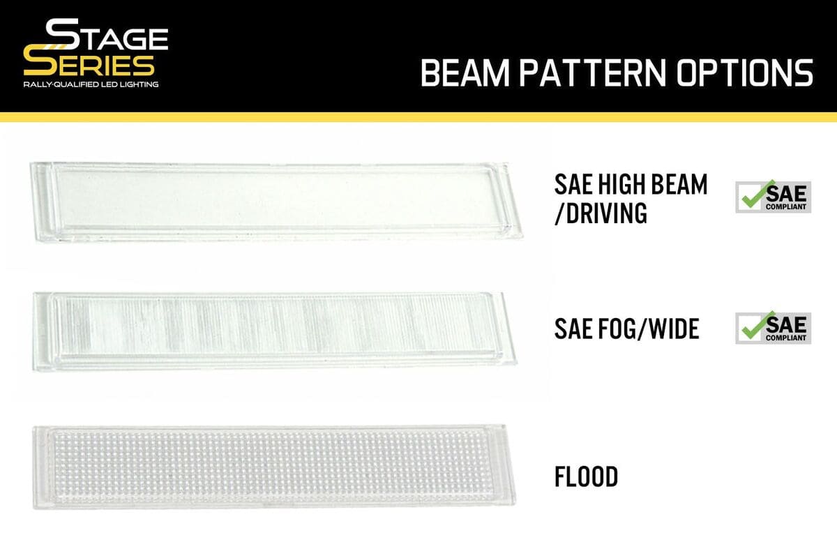 Diode Dynamics Stage Series Light Bars Outer Clear Lens