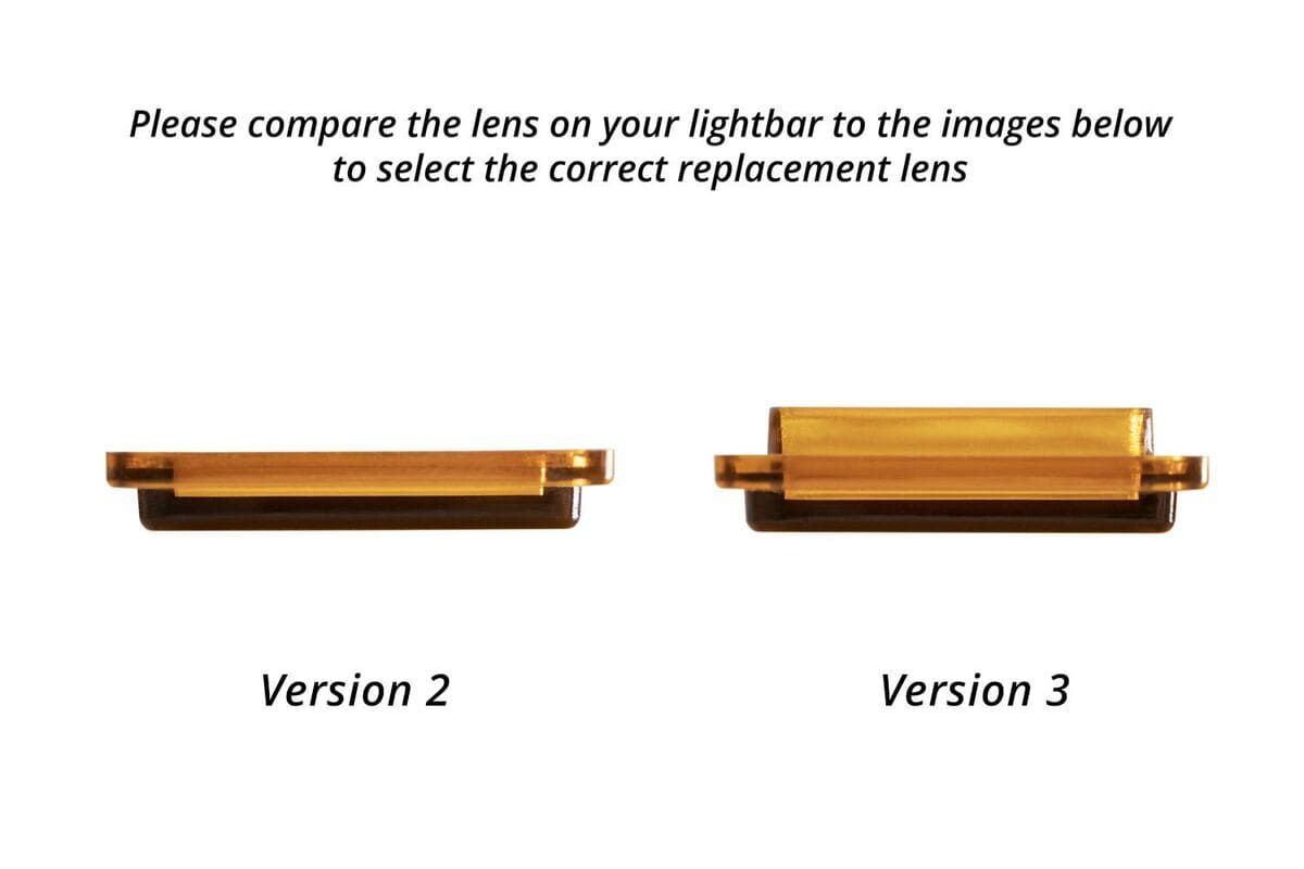 Diode Dynamics Stage Series Light Bars Outer Clear Lens
