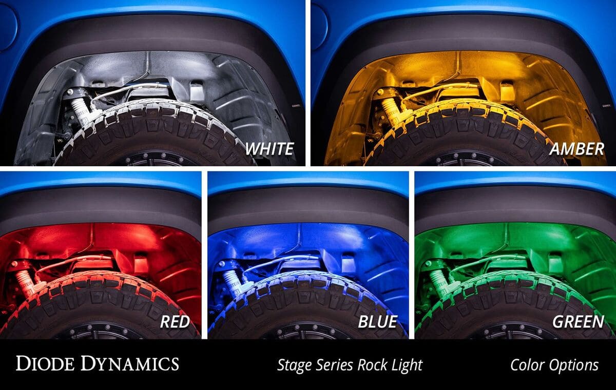Diode Dynamics Stage Series Single-Color LED Rock Light - One