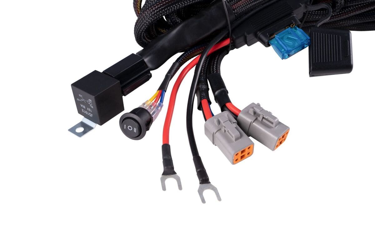 Diode Dynamics Ultra Heavy Duty 4-Pin Dual Output Harness Wiring