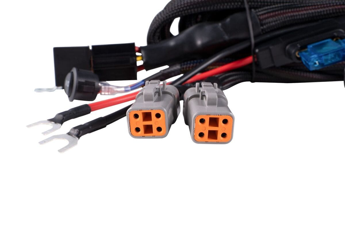 Diode Dynamics Ultra Heavy Duty 4-Pin Dual Output Harness Wiring