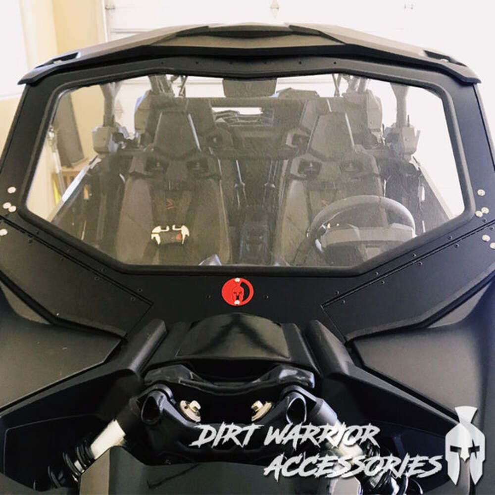 Dirt Warrior '16+ Can-Am Maverick X3 Front Windshield