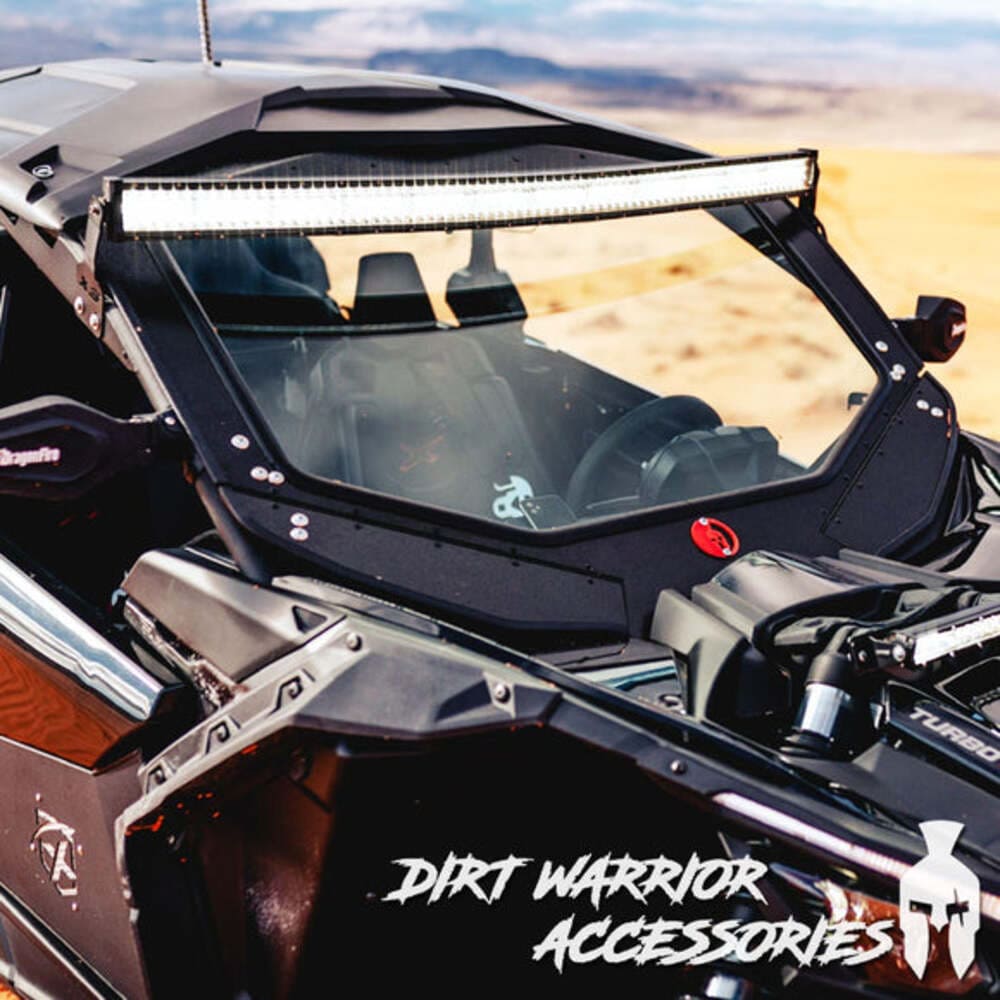 Dirt Warrior '16+ Can-Am Maverick X3 Front Windshield