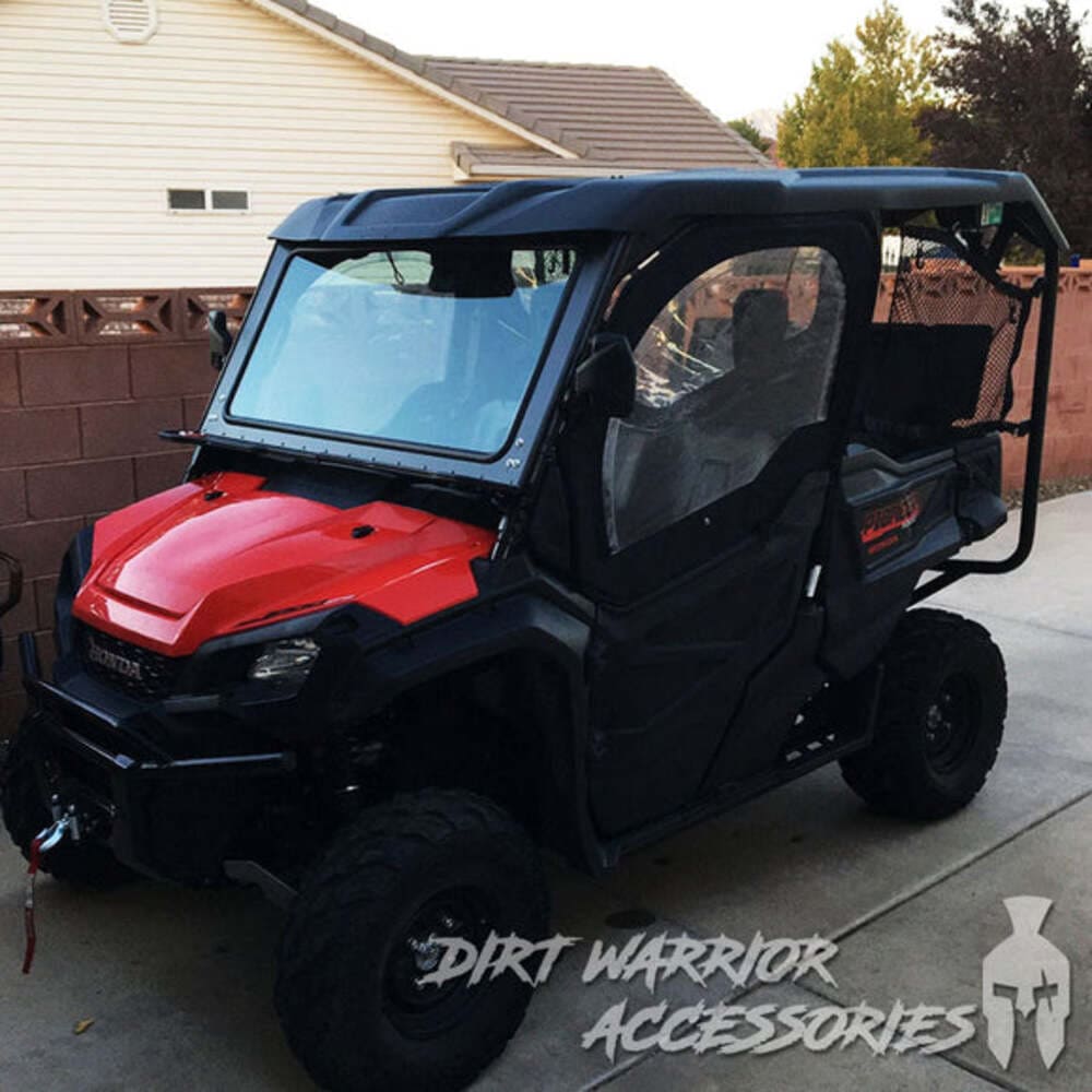 Dirt Warrior '16+ Honda Pioneer 1000 Front Windshield