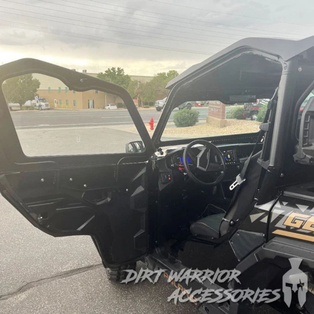Dirt Warrior '16+ Polaris General 4 Seat Cab Enclosure Upper Side Doors & Panels