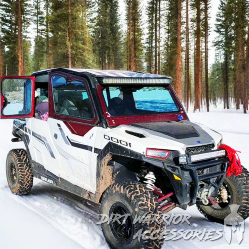 Dirt Warrior '16+ Polaris General 4 Seat Cab Enclosure Upper Side Doors & Panels