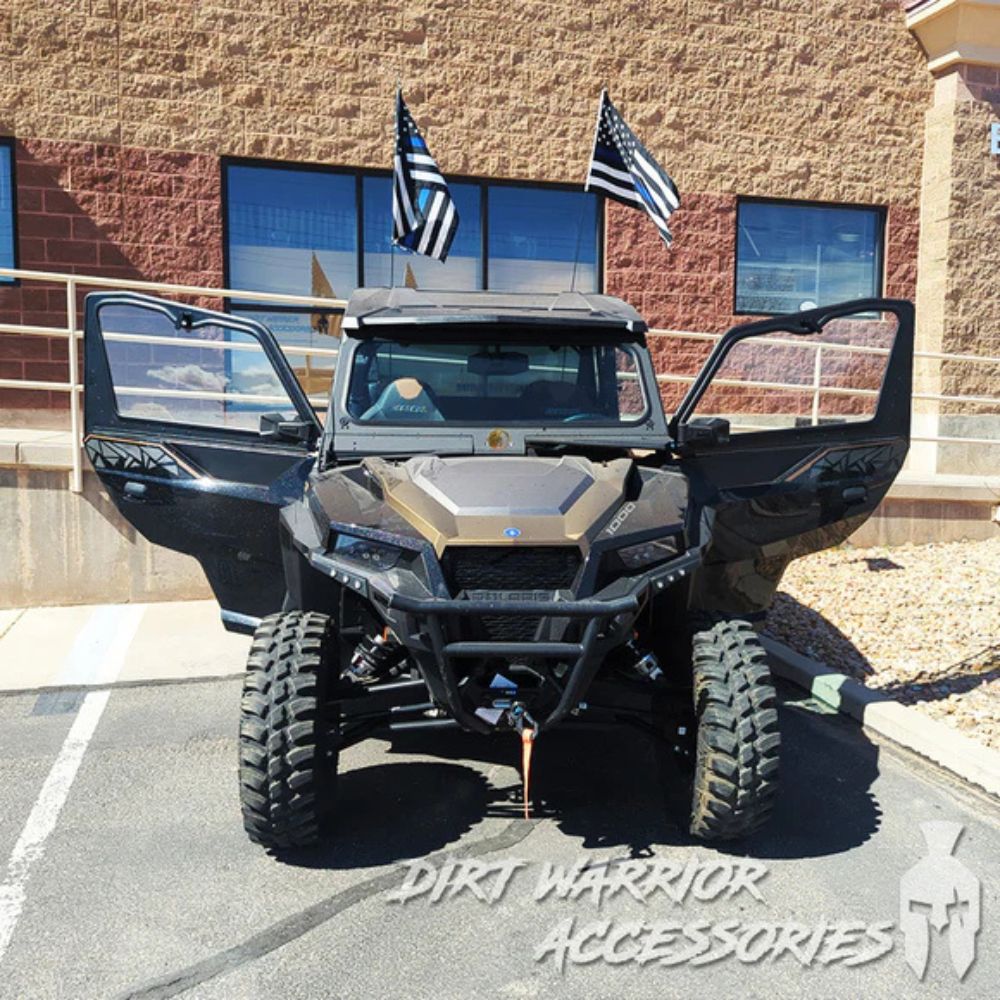 Dirt Warrior '16+ Polaris General 4 Seat Cab Enclosure Upper Side Doors & Panels