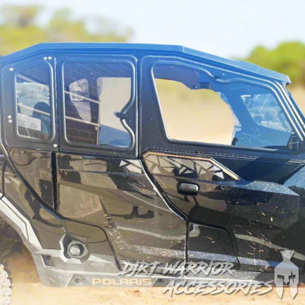 Dirt Warrior '16+ Polaris General 4 Seat Cab Enclosure Upper Side Doors & Panels