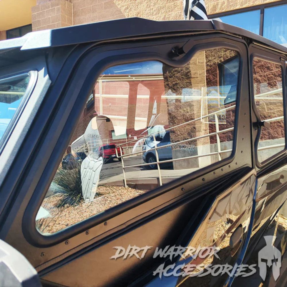 Dirt Warrior '16+ Polaris General 4 Seat Cab Enclosure Upper Side Doors & Panels