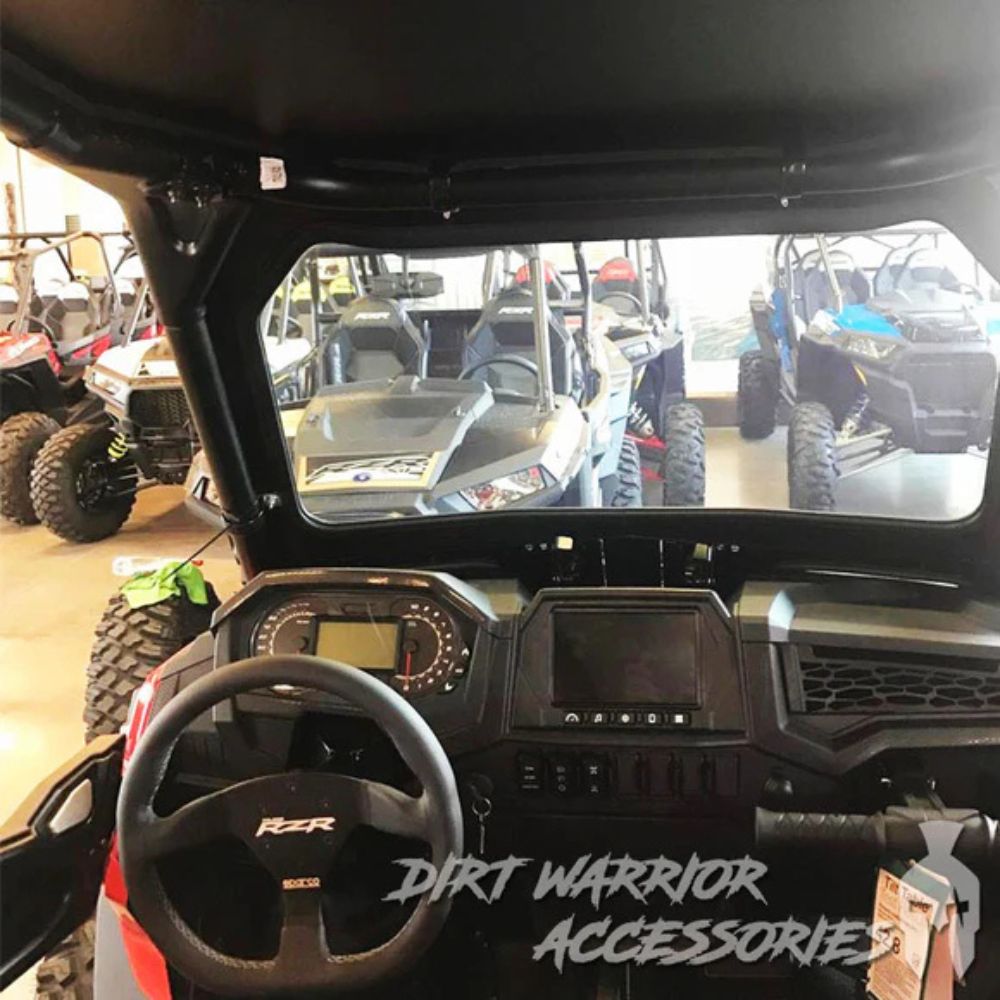 Dirt Warrior '18-'21 Polaris RZR Turbo S Front Windshield