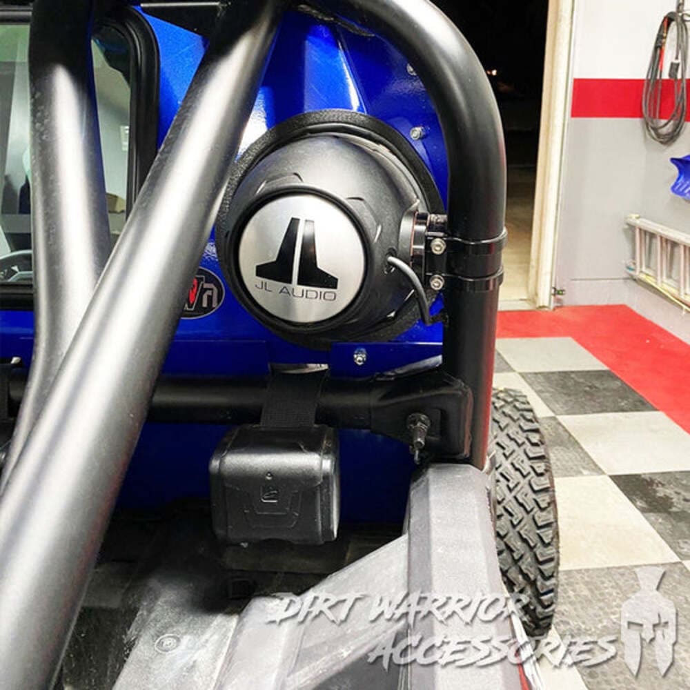 Dirt Warrior '18-'21 Polaris RZR Turbo S Speaker Cut-Outs Rear Windshield