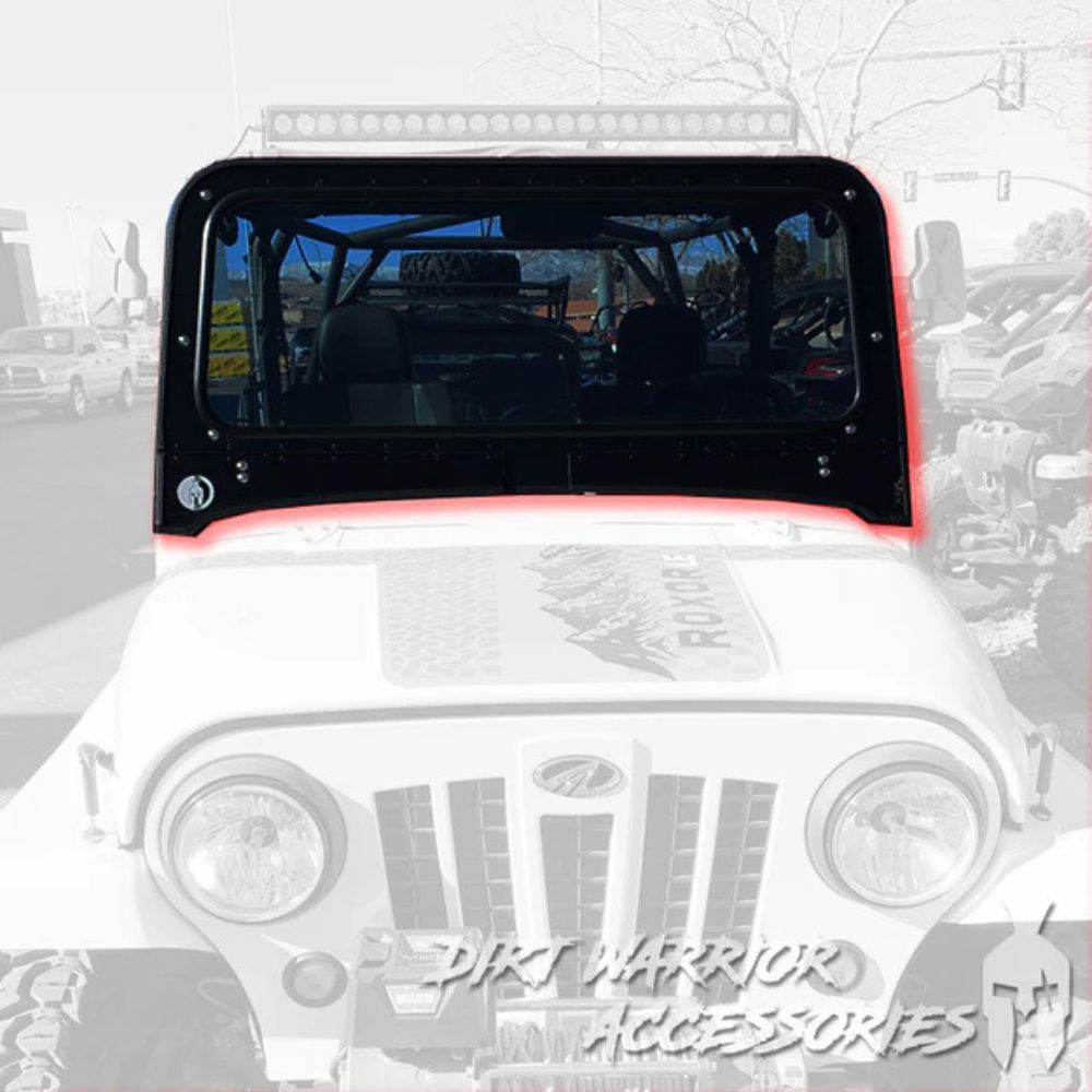 Dirt Warrior '18+ Mahindra Roxor Front Windshield