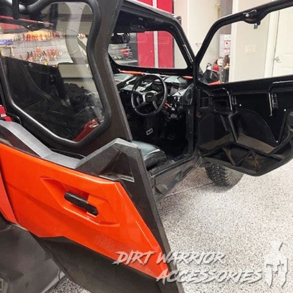 Dirt Warrior '19+ Can-Am Maverick Sport 4 Seat Cab Enclosure Upper Side Doors & Panels